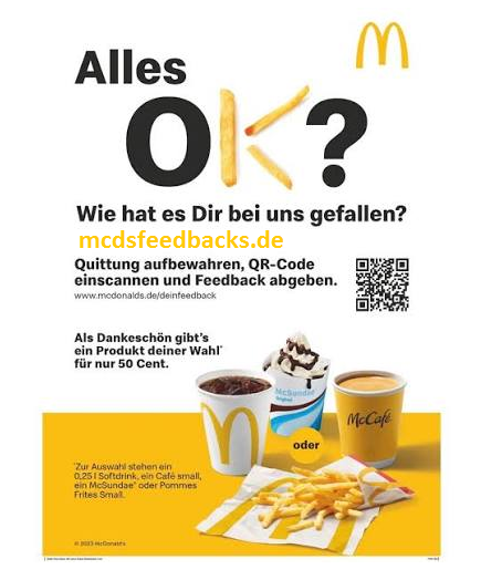 McDonald’s Feedbacks