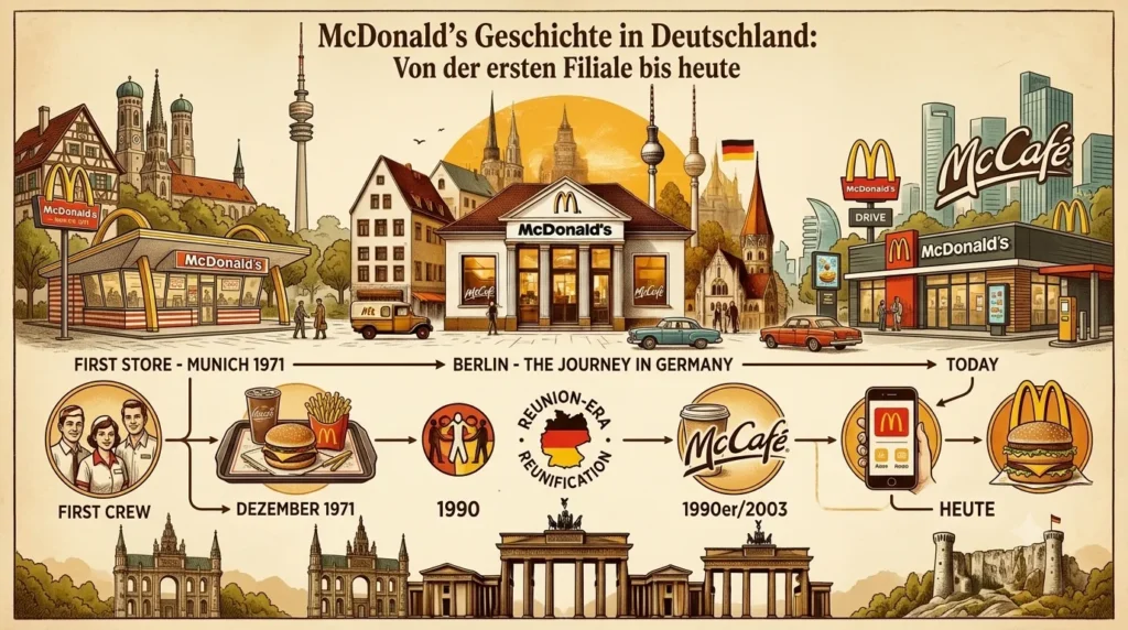 mcdonald’s geschichte in deutschland von der ersten filiale bis heute