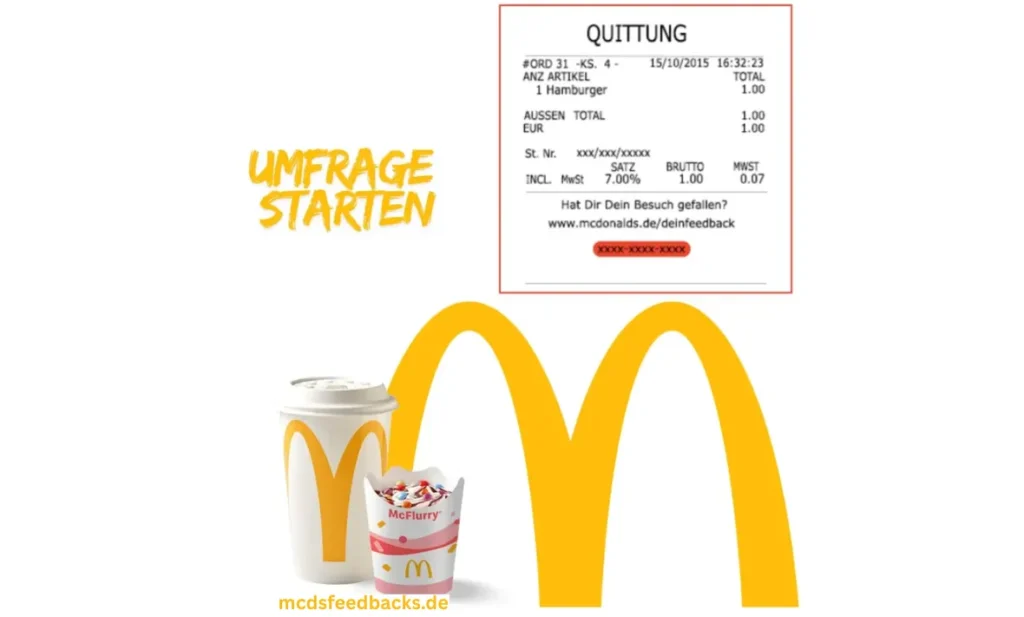 mcdonalds umfrage in deutschland – so sichern sie sich gratis